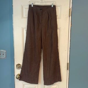 Shein Wide leg Brown Pants